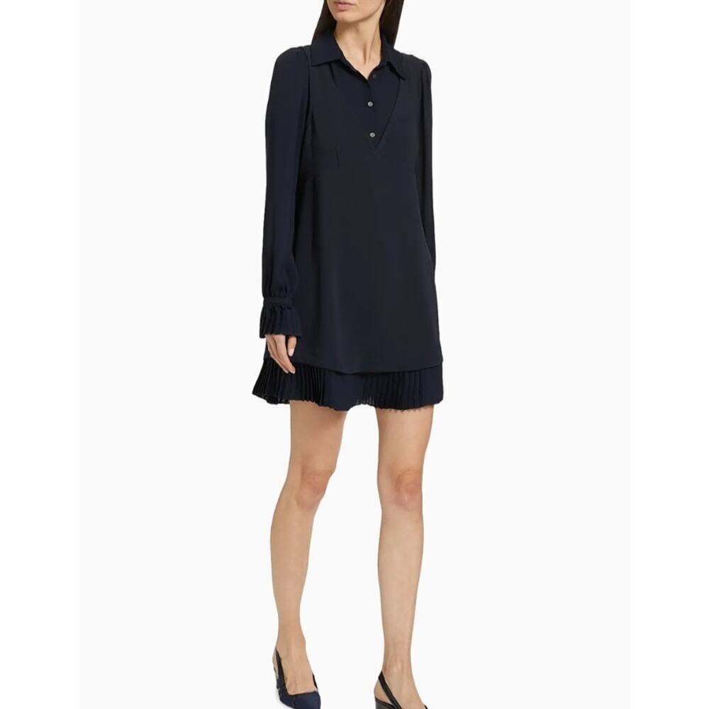 Cinq a Sept Rayna Layered Minidress Ladies Size 12 - Picture 3 of 10